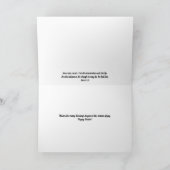 Zacht Mooie Iris Bloem Pasen Kaart (Binnen)