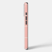 Zacht Neutraal Rasterpatroon Minimaal Schachtraste Case-Mate iPhone Case (Achterkant / Links)