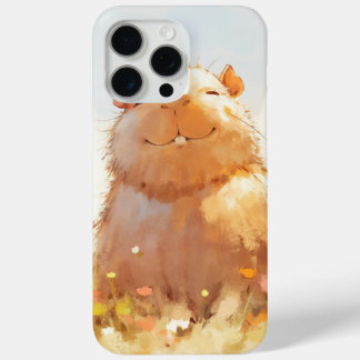 Zacht Ontspannen Capibara iPhone 15 Pro Max Hoesje