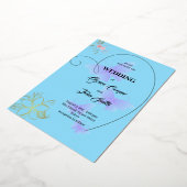 ZACHT ONTWERP MET HARTGRENS FOLIE UITNODIGING (Gedraaid)