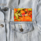 Zacht Oranje vruchtensap Button (Insitu)