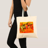 Zacht Oranje vruchtensap Tote Bag (Voorkant (product))
