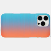 Zacht Oranje, zonder tong Case-Mate iPhone Case (Achterkant (horizontaal))