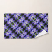 Zacht Paars Clematis - Bloem Abstract Bad Handdoek (Handdoek)
