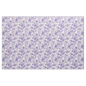 Zacht Paarse Botanische Toile Stof (Yard (91,4 cm))