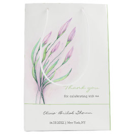 Zacht Paarse Lelies Vrijgezellenfeest Medium Cadeauzakje