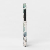 Zacht pastel  Eucalyptus bladeren Patroon Case-Mate iPhone Case (Achterkant/links)