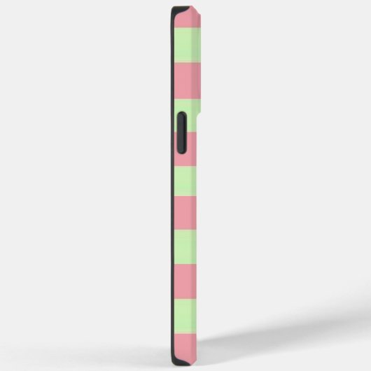  zacht pastel roze groene kleur strepen Case-Mate iPhone case (Achterkant / Rechts)