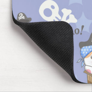 Zacht Piratenkittenpatroon Muismat