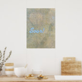 Zacht! Poster (Keuken)