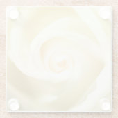 Zacht Roos afdrukken Onderzetter (Achterkant)