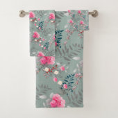 Zacht roos bad handdoek (Insitu)