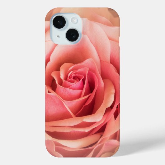 Zacht Roos Blush roze Case-Mate iPhone Case (Achterkant)