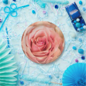 Zacht Roos Blush roze Papieren Bordje (Feest)