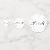 Zacht Roos en Grijze bloederij Confetti (Voorkanten)