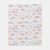  zacht Roos Fleece Deken (Voorkant)