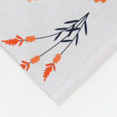  zacht Roos Fleece Deken (Hoek)