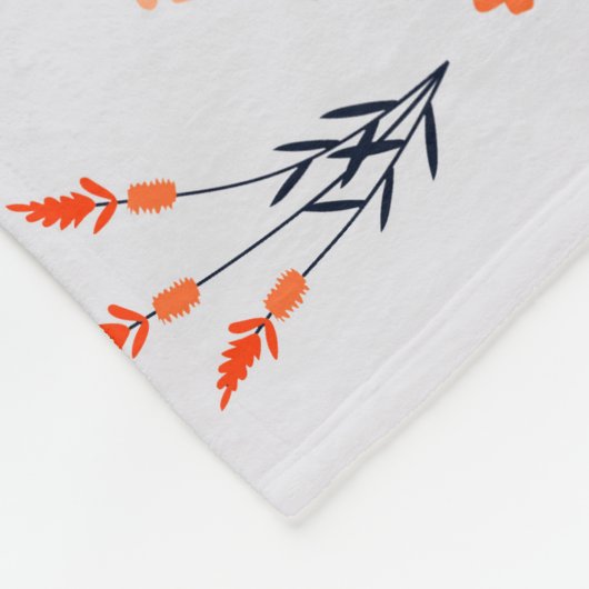  zacht Roos Fleece Deken (Hoek)