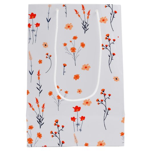  zacht Roos Medium Cadeauzakje (Achterkant)