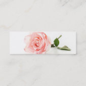 Zacht Roos Mini Visitekaartje (Achterkant)