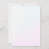 Zacht Roze Axolotl Thema Fun Kids Verjaardag Kaart (Achterkant)