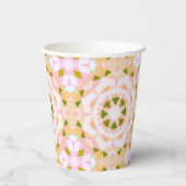 Zacht Roze Blauwe Magische Ster Halloween Regenboo Papieren Bekers (Achterkant)