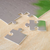 Zacht roze bloem Tuin Puzzle Legpuzzel (Zijkant)