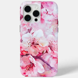  zacht roze bloemblaadje iPhone 15 pro max hoesje