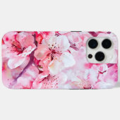  zacht roze bloemblaadje Case-Mate iPhone case (Achterkant (horizontaal))