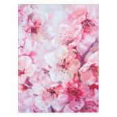  zacht roze bloemblaadje tafelkleed (Voorkant)