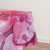  zacht roze bloemblaadje tafelkleed (Voorbeeld)