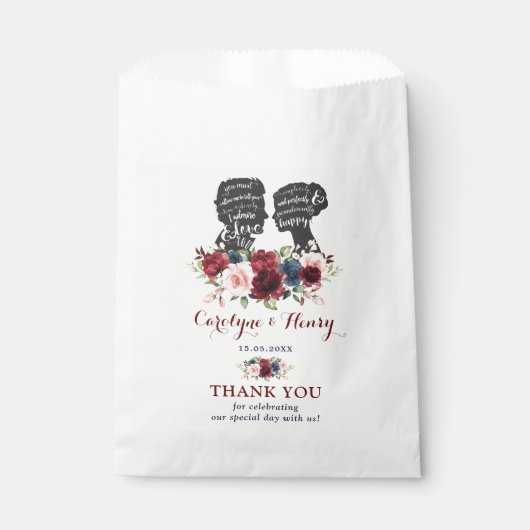  Zacht Roze Bloemen Botanische Groene Bruiloft Bedankzakje (Voorkant)