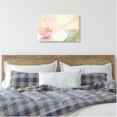 Zacht roze Cherry Blossom Flower Canvas Afdruk (Insitu (Slaapkamer))