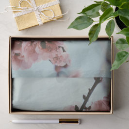 Zacht roze Cherry Blossom Tissue Paper Tissuepapier