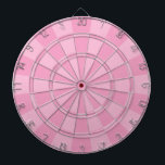 Zacht roze dartbord<br><div class="desc">Soft Pink Dart Board</div>