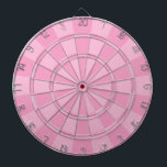 Zacht roze dartbord<br><div class="desc">Soft Pink Dart Board</div>