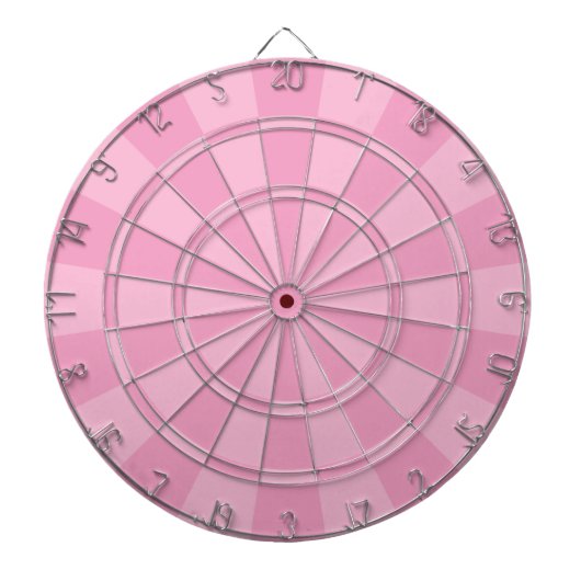 Zacht roze dartbord (Voorkant)