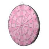 Zacht roze dartbord (Voorkant Rechts)