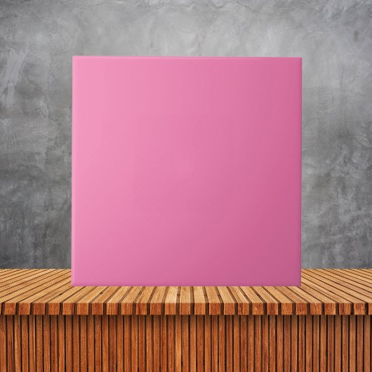 Zacht roze effen effen kleur tegeltje