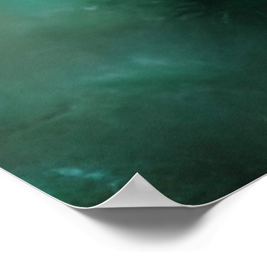  Zacht Roze en Bourgognige Rozen geverfd Poster (Hoek)