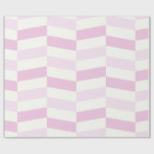 Zacht roze en wit, geweven omslagpapier cadeaupapier (Vlak)