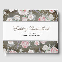 Zacht roze en witte bloemen  Shabby Wedding