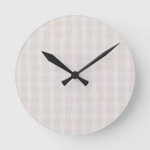 Zacht Roze Fijne Plaid Ronde Klok