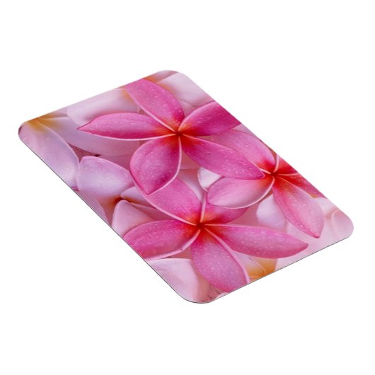 Zacht roze Floral Magneet (Rechterzijde)