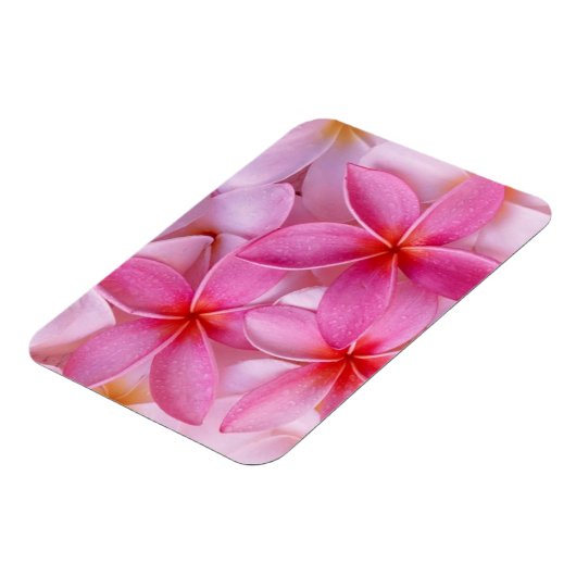 Zacht roze Floral Magneet (Linkerzijde)