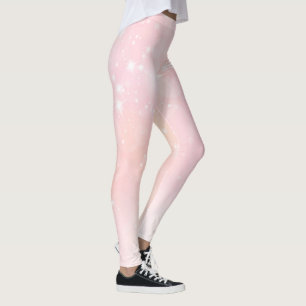 Zacht Roze Glitter & Sparkles Leggings