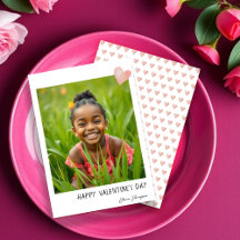 Zacht roze hart handgeschilderd Valentijnsdag moti