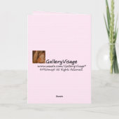 Zacht Roze Kaart (Achterkant)