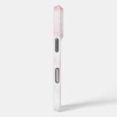 Zacht roze marmeren textuur Case-Mate iPhone case (Achterkant / Rechts)