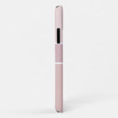 Zacht Roze Minimal Meisje Case-Mate iPhone Case (Achterkant/rechts)